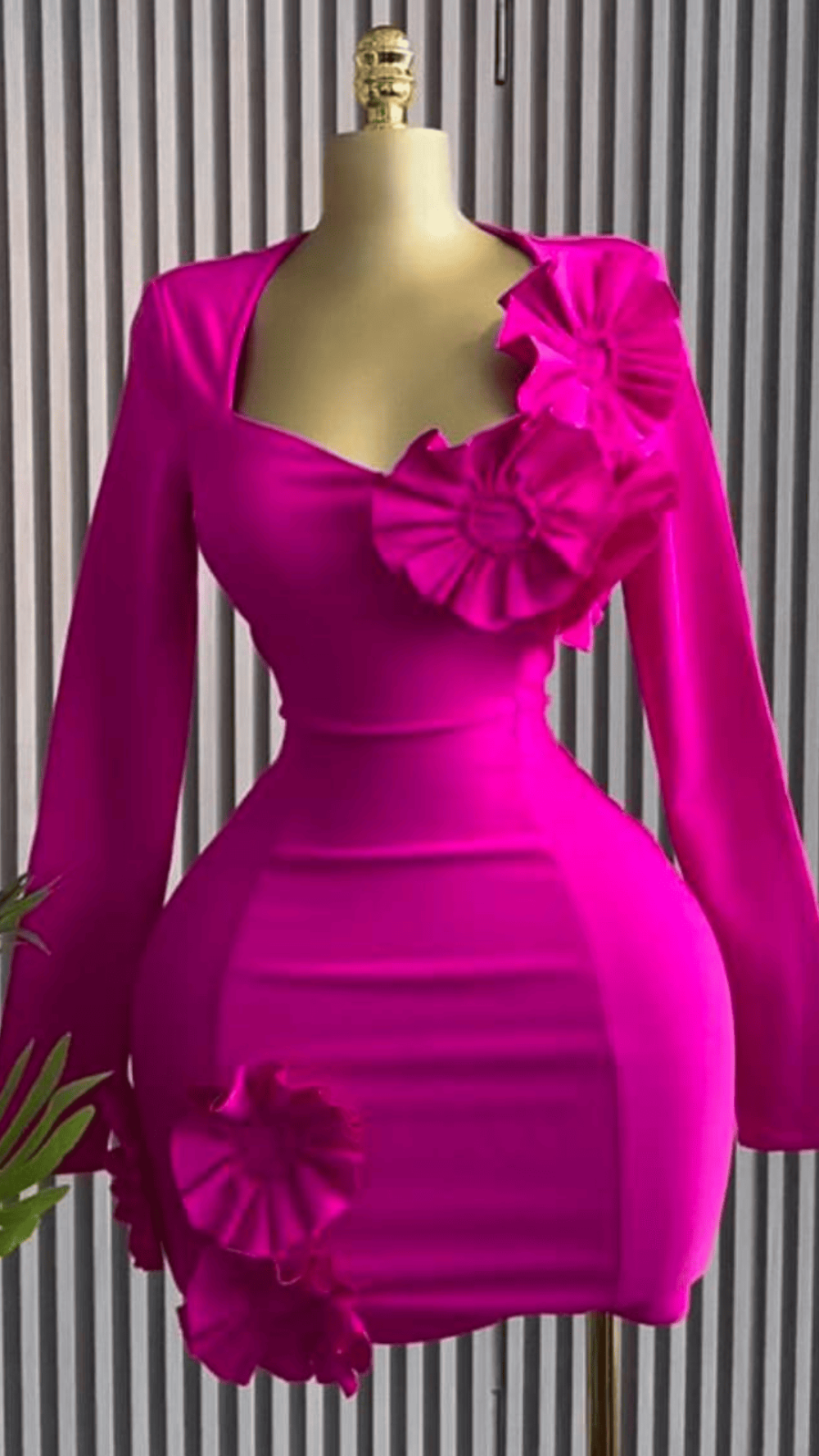 Bandage Floral Dress