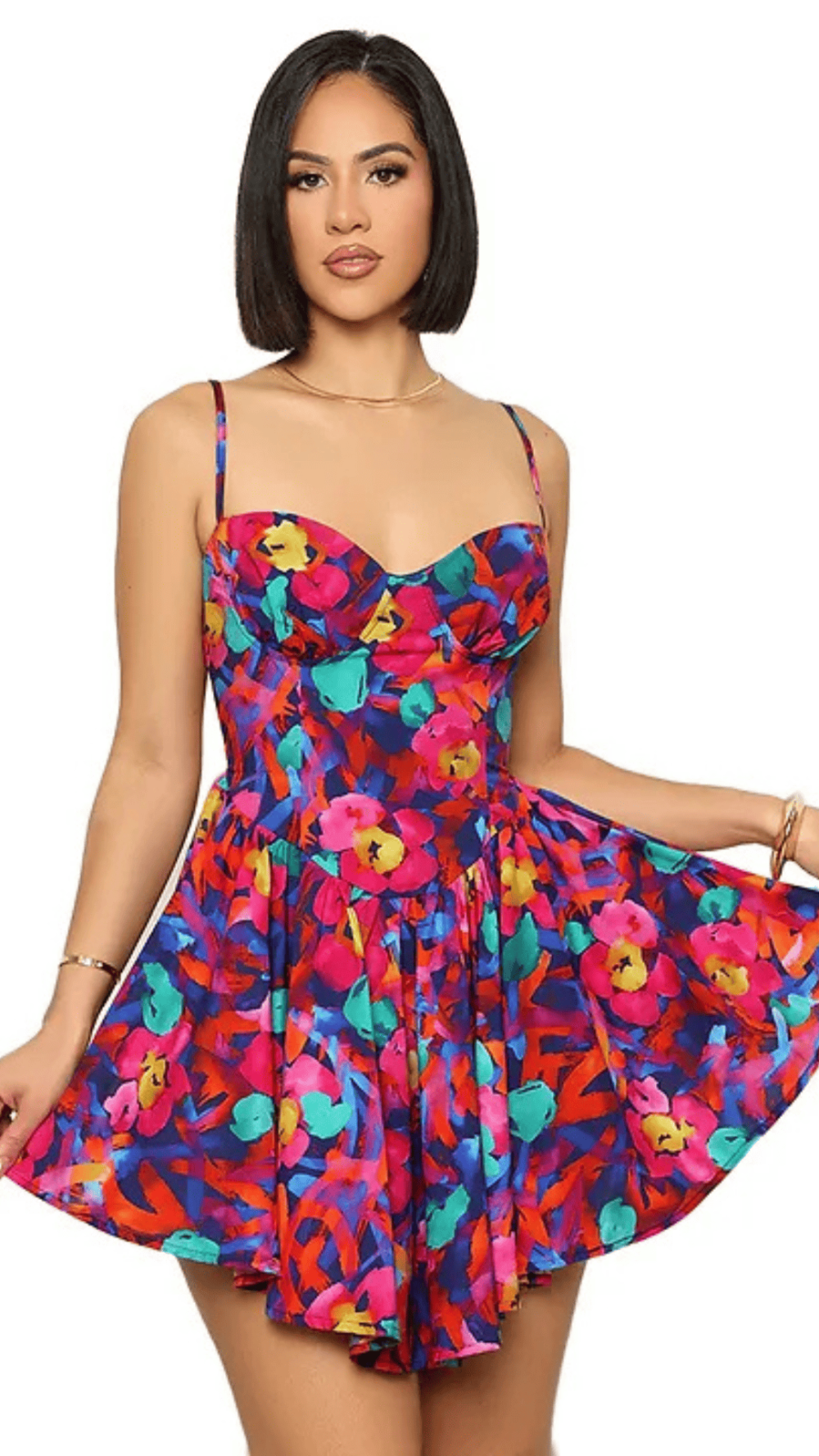 Floral Print Dress