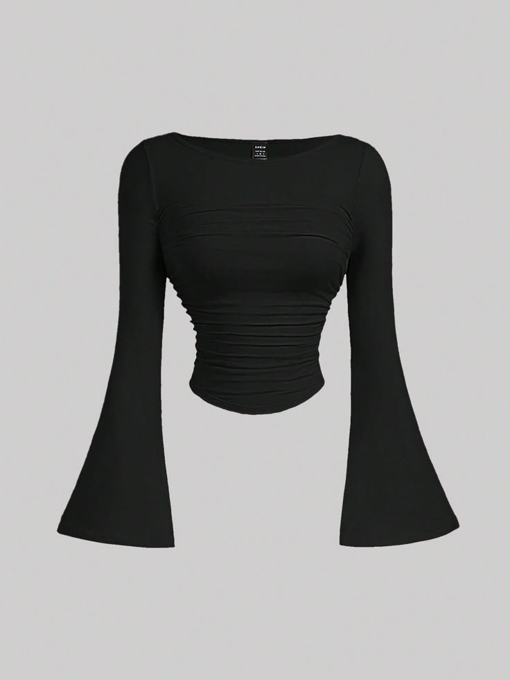 Round-necked Long Sleeves